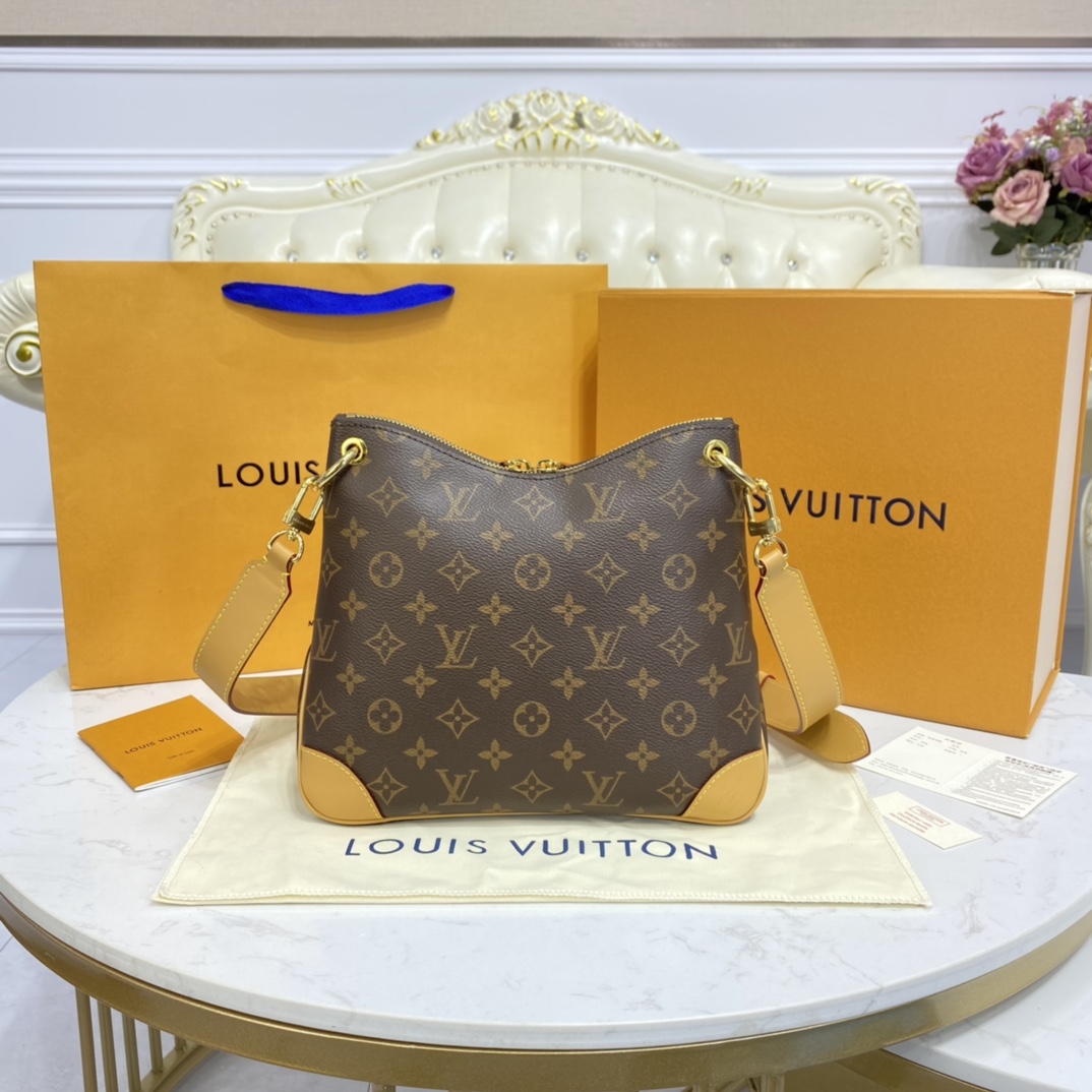 Louis Vuitton ODEON PM Handbag Monogram M45354 Natural